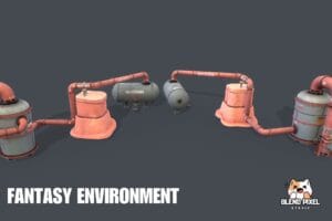 Fantasy Environment - Stylized Desert