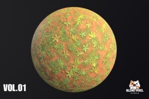 Stylized Terrain Textures - Vol.01