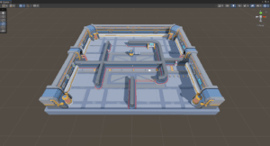 Low Poly Sci-Fi Station Pack