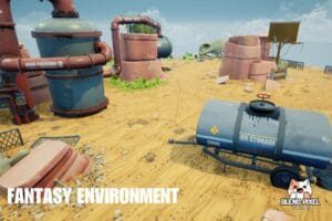 Fantasy Environment - Stylized Desert