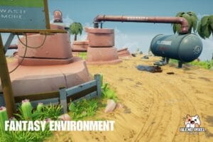 Fantasy Environment - Stylized Desert