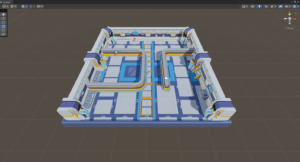 Low Poly Sci-Fi Station Pack