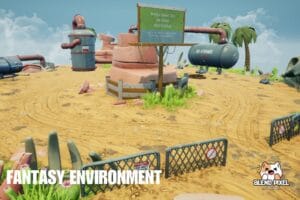 Fantasy Environment - Stylized Desert