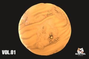 Stylized Terrain Textures - Vol.01