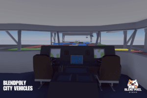 BlendPoly City Vehicles - Low Poly Assets