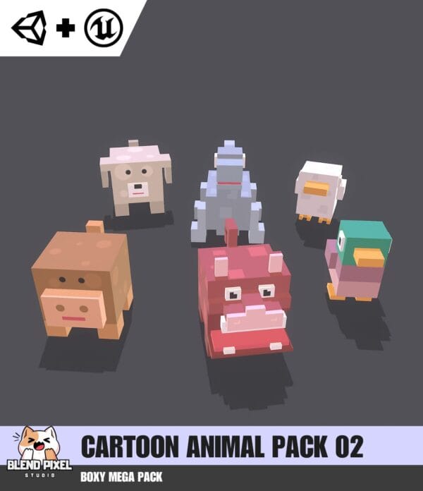 Cartoon Animal Pack 02