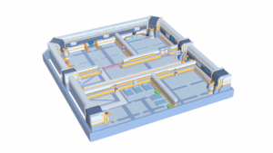 Low Poly Sci-Fi Station Pack