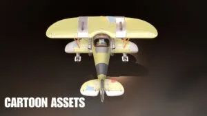 3D Stylized Planes - Cartoon Assets