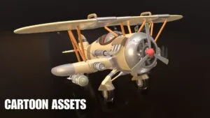 3D Stylized Planes - Cartoon Assets