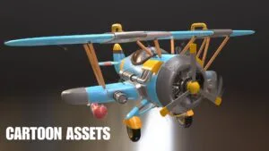 3D Stylized Planes - Cartoon Assets