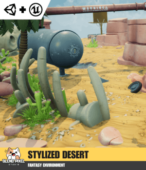 Fantasy Environment - Stylized Desert